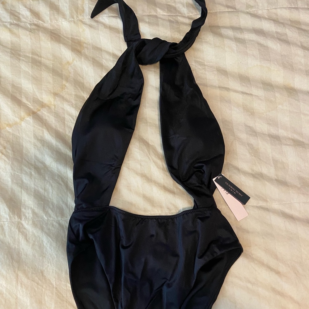 Victoria Secret one piece black bathing suit